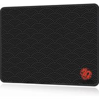 EXCO Gaming Mouse Pad with Stitched Edge Small Office Smooth Mousepad Non-Slip Rubber Base for Computer Laptop Washable Portable