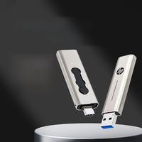 100% Original HP OTG Type C USB3.2 USB Flash Drive Pendrive 256GB 128GB 64GB 2 in 1 U-disk for