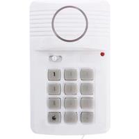 Loud Wireless Door Alarm Security Pin Panic Keypad for Home Office Garage Shed