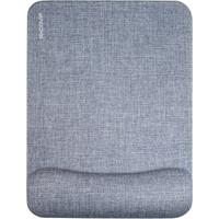 EXCO Ergonomic Mouse Pad with Silicone Wrist Support Rest Comfortable Computer Mousepad Non-Slip PU Base for Home Office Laptop