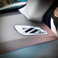 Matte Chrome Interior Center Console Dashboard Air Vent Cover For Nissan Rogue X-Trail T33 Qashqai J12 2021 2022 2023 2024 2025