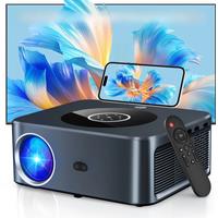 HORLAT Android Projector 25000 Lumen 4K Beamer Full HD 1080P Video Home Theater Auto Keystone 5G WiFi Portable Proyector 3D Film