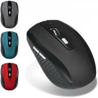 2.4GHz Mouse RatonWireless Gaming Adjustable DPI Gaming 6 Buttons Optical Mice With USB Receiver For