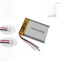 3.7V 900mAh 3.33Wh 703040 JST 3Pin NTC Thermistor Li-Polymer Replacement Li Lipo Rechargeable 3 Wires Battery For GPS Camera LED