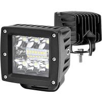 3" SUV Offroad 4x4 Flush Mount Bumper LED Pods Work Light Truck Car Hood Auxiliary Roof Driving Lamp For Motorcycle 4wd Jeep