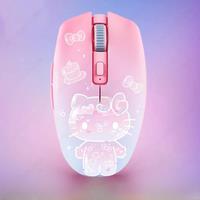 Razer Hello Kitty 50th Anniversary Limited Edition Pink Wireless Mouse Dual Modes HyperSpeed 2.4GHz Wireless + Bluetooth