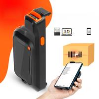 Wireless Barcode Scanner Mini Bluetooth Back Clip 2D Phone Barcode Reader QR Bar code Reader PDF417