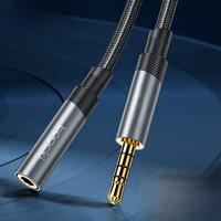 Toocki Aux Cable 3.5mm Male to Female Audio Extension Speaker Cable with Microphone For Car Headphone For Samsung TV Box Laptop
