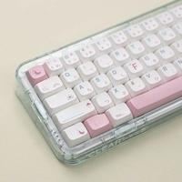 132 Keys Weather Theme English Japanese Keycap Cartoon Gaming Keyboard Key Cap XDA Profile PBT Thermal Sublimation For MX Switch