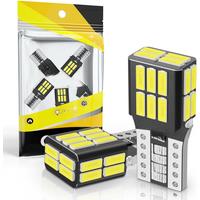 2X T10 W10W W5W CANBUS No Error Super Bright Bulbs 4014 24SMD Signal Light Stop Car Taillight Lamp Car Reversing Lamp 12V White