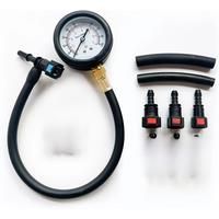 Fuel Pressure Test Kit - Quick Connected Fuel Injection Pump Pressure Tester Gauge 0-100PSI with