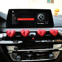 Heart Car Air Freshener Auto Car Perfume Fragrance Scent Smell in the Car Styling Car internior Accessories Ornament Diffuser
