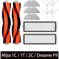 For Xiaomi Mijia 1C 1T Mi Robot Vacuum Accessories Dreame F9 Hepa Filter Main Side Brush Mop Cloth Spare parts