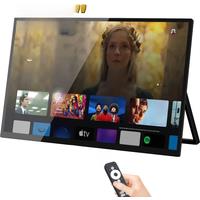 Zeuslap 18.5 inch Smart TV Portable Touch Screen Monitor with Google TV For Mini PC Laptop Phone Xbox PS4 PS5 Switch