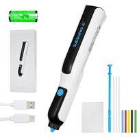 Subbuteo 4 V cordless Glue Gun 8 Piece Gluey Sticks Glitter Mix Glue Sticks, Accessories for Gluey