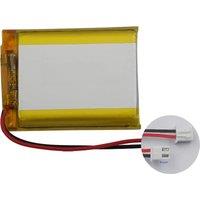 3.7V 2500mAh 9.25Wh Polymer Li Lithium Battery 104050 Lipo JST 2pin 2.54mm Connector For Sat Nav Phone PDA MID Camera Tablet PC
