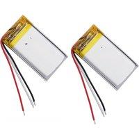 3.7V 250mAh 0.925Wh Li-Polymer Replacement Lipo Rechargeable Battery JST 3Pin NTC Thermistor 3 Wires
