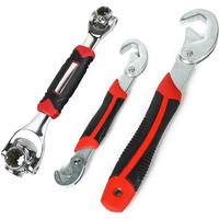 Multi-function Universal Quick Snap Grip Wrench Tiger Wrench Tools Socket Works with Spline Bolts for Universial Furniture Car