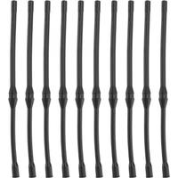 10X Black Fuel Hose Pipe for Chinese Chainsaw 4500 5200 45Cc 52Cc 58Cc MT-9999 Plastic Fuel Hoses Pipes Tool Part