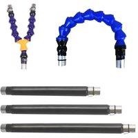 3XLR Extension Rod Tube Angle Adjustable Extension Rod Attachment Holder End Connector Reciprocating