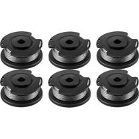 6 Pack F016800569 String Trimmer Spool and Line for Bosch EasyGrassCut 23, 26, 18, 18-230, 18-260, 18-26 Replacement