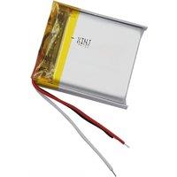 3.7V 400mAh 1.48Wh Rechargeable Lipo Replacement Battery Thermistor 3 Wires 582728 For Bluetooth Speaker LED Light Car Camera