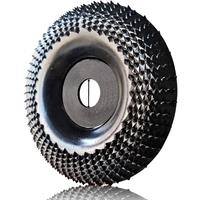 4 Inch 22mm Grinder Wheel Disc Wood Shaping Wheel Wood Grinding Shaping Disk Curved Grinding Disc Sanding Carving Rotary Tool