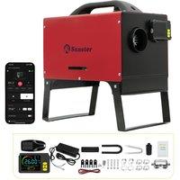 8KW 12V 24V 220V Portable Auxiliary All In One Diesel Heater LCD &APP Control for Camping RVs Similar Websato Heating Fan