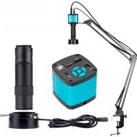 Electron Microscope 2.0MP 1080p Video Take Pictures Industrial HDMI 8-150X High Magnification Repair Mobile Phone Digital