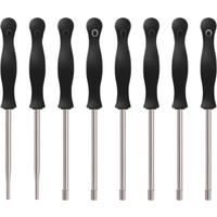 8 pcs Screwdriver Carburetor Adjustment Tool Single D Double D Hexagon Hex Socket Kit Set