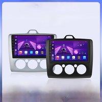 Hizpo 9" 2 Din Car Radio for Focus Exi MT 2 3 MK2/MK3 Multimedia Player Android 14 GPS Navigation Head Unit Stereo 4G+WiFi BT