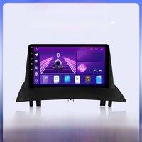 Hizpo 2Din Android 14 For Renault Megane 2 2002-2009 Car Radio Stereo Multimedia Video Player Navigation GPS Head Unit Carplay