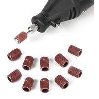 11pcs/Lot Woodworking Sanding Bands 6.35/12.7mm with Drum Sander Machine Grinding Sand Ring