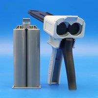 100ml 1:1 Epoxy Adhesives Dispensing Gun 2K Kit Portable Double Tube Mixing Dispenser Loctite ARALDITE Cartridges AB Glue Gun