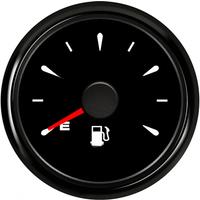 0-190ohm 0-180ohm Fuel Level Gauges 52mm 240-33ohm Fuel Level Meters Devices with 8 Kinds Backlight Color 9-32vdc for Auto Boat