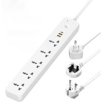 LDNIO 5 Outlet Power Strip With 3 USB Ports USB C USB A Universal Socket Extension UK EU US Plug Multifunction Power Strips