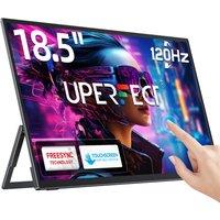 UPERFECT Portable Monitor Touchscreen 18.5 Inch 120hz w/VESA & 180 Adjustable Stand For Laptop PC Mac Switch PS5 iPhone HUAWEI