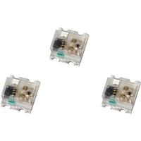 200Pcs WS2812 2020 LED Chip 4Pins Mini White PCB Addressable Digital RGB Full Color LED Chip DC5V for LED Strip Screen