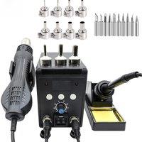JCD 2 in 1 Soldering Station LCD Digital Display Welding Rework Station For cell-phone BGA SMD PCB