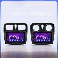 Hizpo Android 13 Car Radio for Renault Logan 2 Sandero 2 2012 - 2019 2 Din Multimedia Video Player GPS Navigation Stereo Carplay