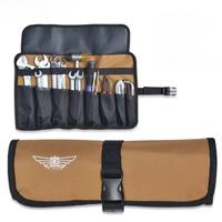 $3.04 81%OFF | Oxford Cloth Roll Portable Pouch Bag Wrench Tool Foldable Spanner Hammer Camping