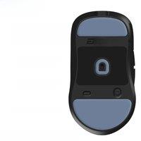 UnusualWaySports Mouse Skates Feet Endgame XM2 WE Glides Curve Edge Magic Ice Silver Black Fox Version