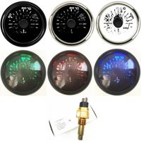 52mm Pointer Water Temperature Gauges 40-120£ Instrument 287.4-22.4ohm M14x1.5 M16x1.5 NPT3/8 Water