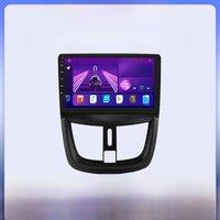 Hizpo 2 Din Android 14 For PEUGEOT 207 207CC 2006-2015 Car Radio Multimedia Video Player Navigation Autoradio CarPlay Stereo RDS