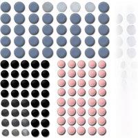 Unusual Way Sports Mouse Foot Skates Feet For Round Dots Cambered Surface PTFE Anti Collapse Magic Ice Black Silver Fox