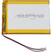 3.7V 2500mAh 9.25Wh Rechargeable Lipo Battery 3Pin MOLEX 51146 Plug 306080 For PSP DVR DVD GPS Power bank E-book Tagus Gaia Eco