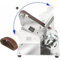 Belt Grinder Sanders Wood Belt Sander DIY Mini Polishing Grinding Machine Electric Sander For Wood Home Diy Electrical Polisher