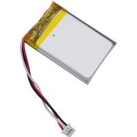3.7V 350mAh 1.29Wh Li-Polymer Replacement Li Lipo Rechargeable Battery JST 3Pin 1.25mm NTC Thermistor 402535 For GPS Camera LED
