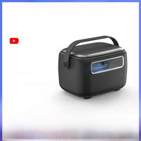 BYINTEK R20 Max Portable 3D Mini Projector DLP Smart 4K WiFi Android 11 LED 1080P Outdoor Home Theater Projectors With Battery
