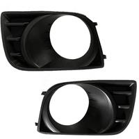 1Pair Car Front Bumper Fog Lamp Bezel Trim Cover 81482-0C021 81481-0C021 for Toyota Sequoia 2008-2016 Fog Light Frame